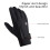 Vinterhandsker med touchscreen, sort, mellem 6