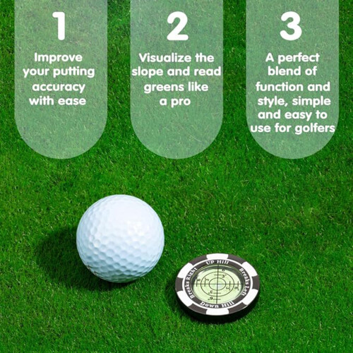 Μαγνητικό Golf Green Reader Υψηλής Ακρίβειας, Συμπαγές Μέγεθος, Ελαφρύ, Φορητό, Βοήθημα 2