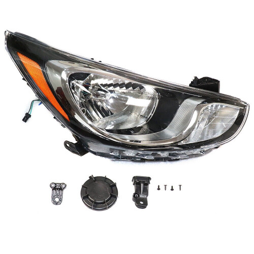 Για το 2012 2013 2014 Hyundai Accent Sedan αλογόνου προβολέα αντικατάσταση προβολέα δεξιά πλευρά 2