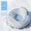 Inflatable Snow Sled Hard-Bottom with Handles 2-Person 5