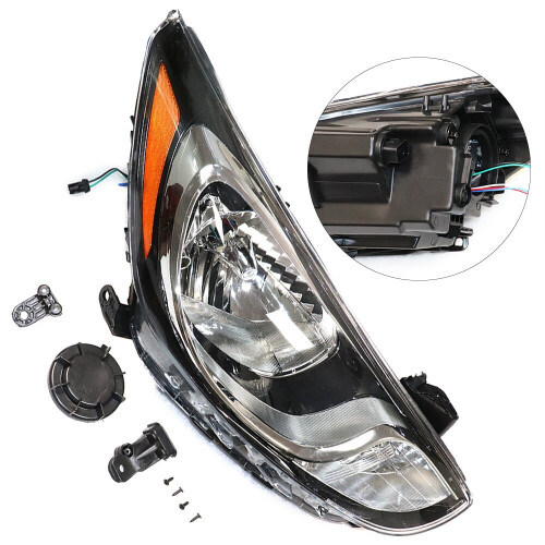 Για το 2012 2013 2014 Hyundai Accent Sedan αλογόνου προβολέα αντικατάσταση προβολέα δεξιά πλευρά 1