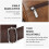 Bolsa casual multifuncional de grande capacidade e impermeável. 5