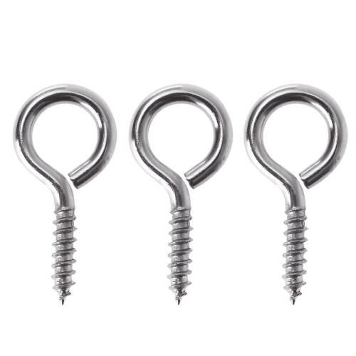 Lihe50PCS Βιδωτές Καρφίτσες με Μύτη για Κοσμήματα, Εύρημα για Κατασκευές - 1# (Ασημί) 1