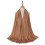 Lenço feminino muçulmano para a cabeça, cor sólida, longo, em algodão, da moda. 3