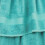 Ensemble de 4 serviettes de bain turques, 100 % coton, extra larges et douces, turquoise. 2