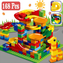 168 deler byggeklosser for barn 4-8 år, fargerike pedagogiske stableleker, kompatible med LEGO