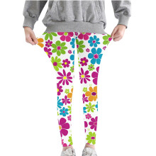 VERUGU Meisjes Leggings Lente/Herfst Mode Zachte Hartjesprint Comfortabele Broek voor Kinderen Casual Slim Fit Lange Broek 3-8 Jaar