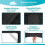 Twin Cooling Sheets Set (3pcs), 21" Deep Pocket, Soft100% Brushed Polyester, Side Pocket – Black 5