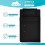 Twin Cooling Sheets Set (3pcs), 21" Deep Pocket, Soft100% Brushed Polyester, Side Pocket – Black 4