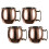ACDANC Moscow Mule kuparimukit, 4 kpl, 60 ml 4