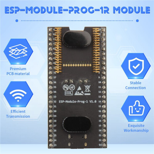El Módulo de Placa de Desarrollo ESP-Module-Prog-1R de la Serie ESP32 Se Puede Utilizar Como Placa de Desarrollo . 1