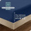 Σετ Σεντόνια Queen Σκούρο Μπλε 6 Τεμαχίων Extra Soft Deep Pocket 6