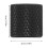 5Pcs Sturdy Metal Bass Guitar Knobs Black for Accurate Tone Control 2
