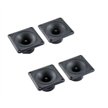 4 Stuks 4 Inch 110x110 mm Vierkante Hoorn Tweeter Podium Luidspreker Piëzo-Elektrische Keramische Krachtige Luidspreker Accessoires 2,2k-27khz