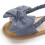 2025Παντόφλες Babies First Walkers με φιόγκο για μωρά κορίτσια, χαριτωμένα καλοκαιρινά φλατ 7
