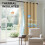 Blackout Curtains 52x63in Polyester Grommet Pair Beige 2