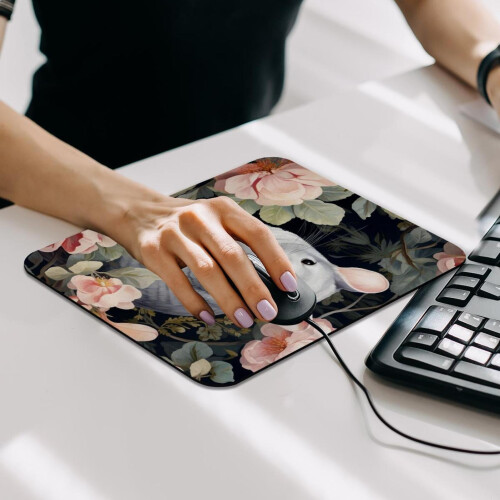 Mouse Pad Αντιολισθητικό Καουτσούκ Πατάκι Γραφείου για Παιχνίδια Chinchilla 2
