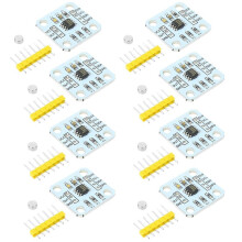 AS5600 Magnetischer Encoder 3,3 V 12 Bit Hochpräzises Magnetisches Induktionswinkelmesssensormodul 8Set