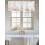 Coral Turtle Conch Valance 54x18in Rod Pocket 7