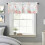 Coral Turtle Conch Valance 54x18in Rod Pocket 3