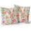 Housses de coussin Lapin de Pâques 45 x 45 cm, polyester, lot de 2 1