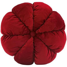 Blumenförmiges Samt-Dekokissen, 40 cm