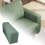 Elastic Sofa Armrest Covers – Jacquard Velvet, Pack of 2 5