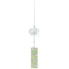 Carillon éolien japonais en verre 7x7x5cm
