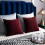 Housses de coussin bordeaux 45 x 45 cm – Lot de 2 5