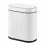 Automatic Sensor Trash Can 2-Gallon Waterproof White Black 1