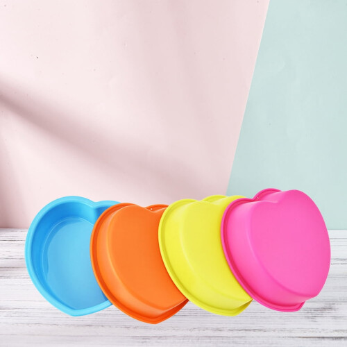 Múnla Císte Silicone Cruth Croí, Tacar 3 Phíosa 1