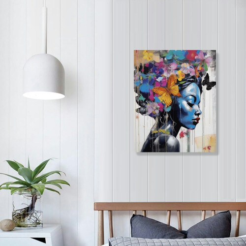 African American Abstract Canvas Wall Art 2