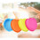 Múnla Císte Silicone Cruth Croí, Tacar 3 Phíosa 5