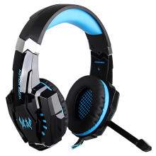 Over-ear headset med mikrofon, 3,5 mm jackstik