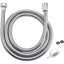 Shower Hose 96 inches Extra Long Shower Hose Extension Stainless Steel Shower Head Hose Extra Long Flexible and Durable with Brass Insert and Nut