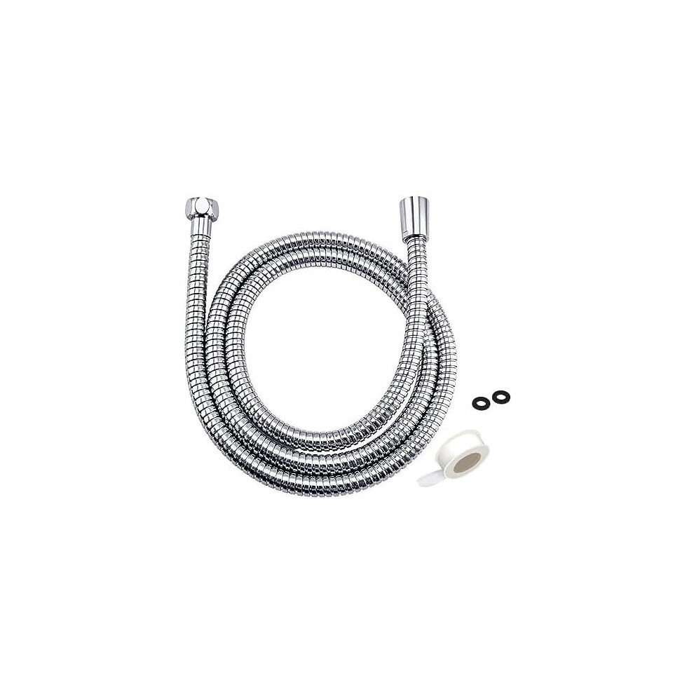Shower Hose 96 Inches Extra Long Shower Hose Extension Stainless Steel Shower Head Hose Extra Long Flexible And Durable With Brass Insert And Nut 9557311728068
