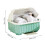 Plastic Dish Drying Rack with Cover and Drainboard 2