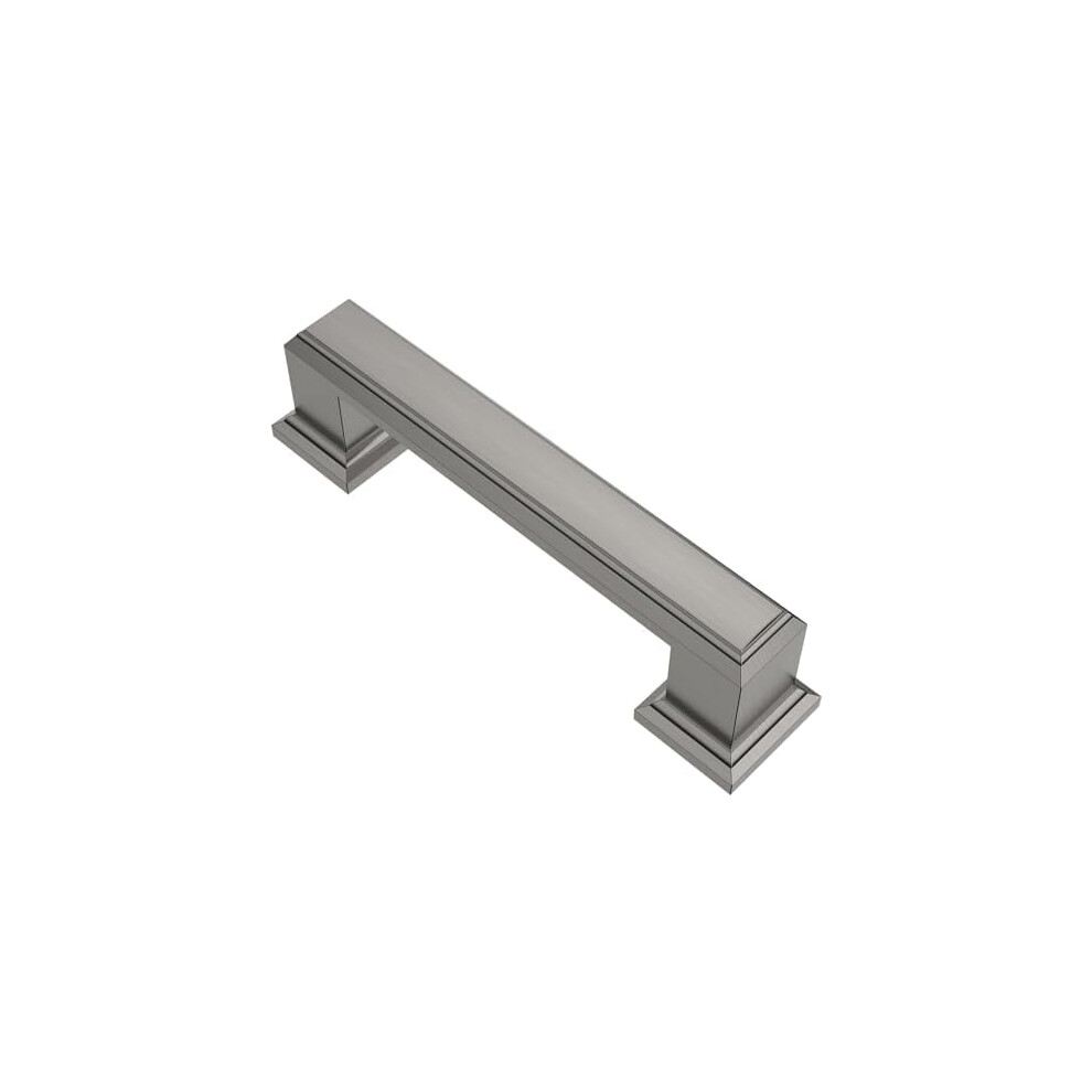 6 Pack Brushed Black Nickel Cabinet Pulls, 3 Inch(76Mm) Hole Center Cabinet Handles Kitchen Pulls For Cabinets And Drawer Al3071bbn 9557311728723