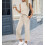 Women's Beige Two-Piece Summer Set 2