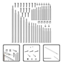 Homoyoyo Durable Bassoon Accessory Kit Multipurpose Metal Tools for Bassoon Silver 1Set