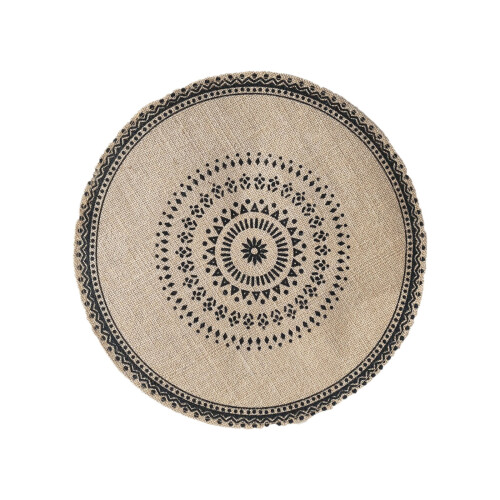 Ronde jute tafelmat 38 cm 1