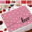 Valentine's Day Placemats – Polyester Heart Design, 4