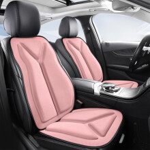 Coussin de siège auto respirant toutes saisons avec dossier, rafraîchissant en été, taille universelle pour SUV/camionnettes – Compatible avec