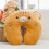 Cuscino da viaggio a forma di U con supporto per il collo, morbido peluche, 3
