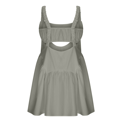 Abito da tennis da donna senza maniche e senza schienale con inserti 2