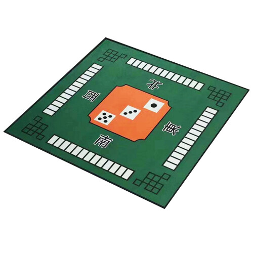 Mahjong Mat Thicken Mute3D Effect Ισχυρή απορρόφηση νερού Εξαιρετικό κέντημα Αντιολισθητικό