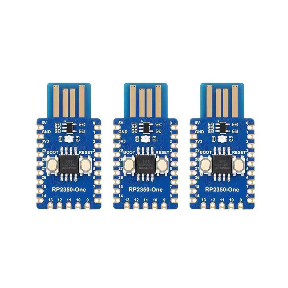 3X Waveshare For Raspberry Pi 2 Rp2350-One Development Board Type-A Rp2350a Dual Core Processor 6032318625181