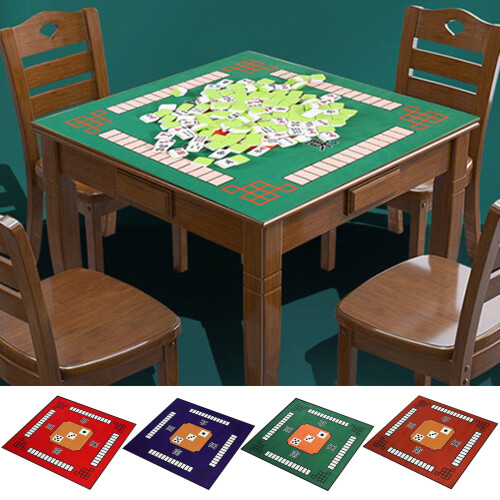 Mahjong Mat Thicken Mute3D Effect Ισχυρή απορρόφηση νερού Εξαιρετικό κέντημα Αντιολισθητικό 1