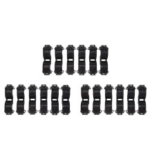 18 Pcs Black 15Mm Dia Cord Ferrite Core Noise Suppressor Filters