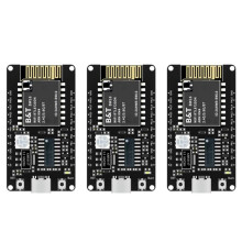 3X BW16-Kit Ontwikkelingsbord RTL8720DN Dual-Band Wi-Fi Laagvermogen BLE Module Type-C Interface